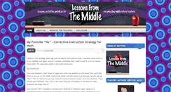 Desktop Screenshot of lessonsfromthemiddle.com